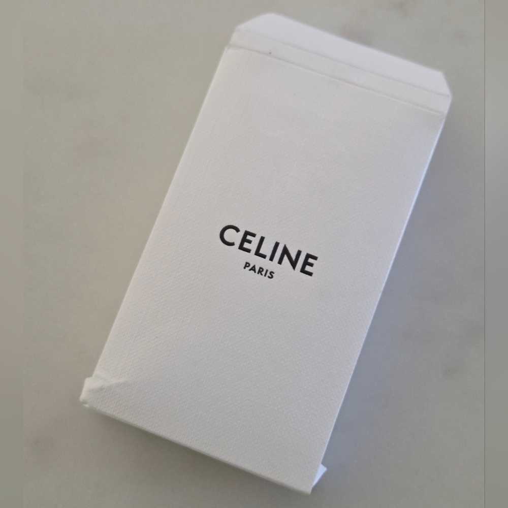 Celine Paris White Shoe Laces